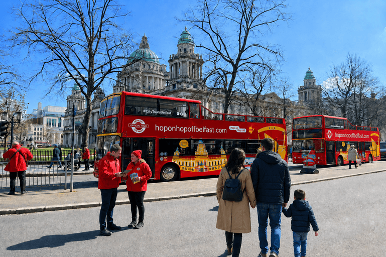 Belfast Hop-On Hop-Off bus stops