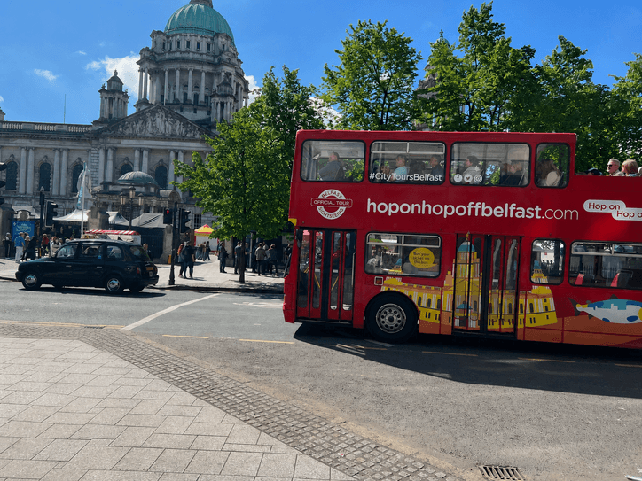 Belfast Hop-On Hop-Off bus stops